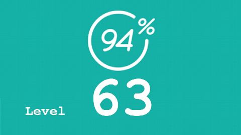 94 Prozent (94%) - Level 63 - Das waechst schnell - Lösung