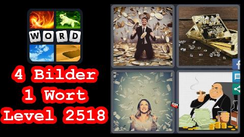 4 Bilder 1 Wort - Level 2518 - Geld, Gold, Mafiaboss - Lösung