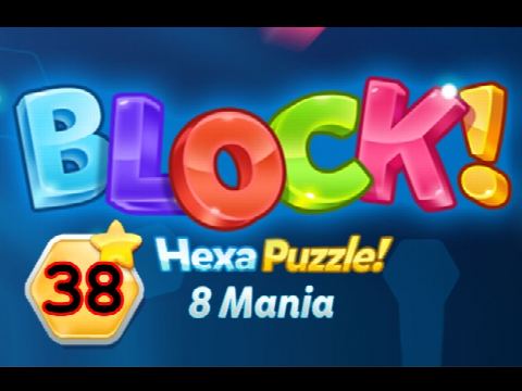 BLOCK! Hexa Puzzle! 8 Mania Level 38 (Premium) - Lösung Solution Walkthrough