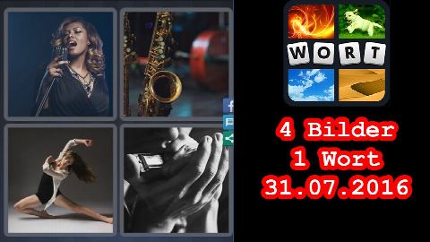 4 Bilder 1 Wort - Tägliches Rätsel - USA - 31.07.2016 - 31.7.2016 - 31. Juli 2016