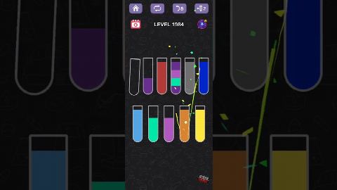 Water Sort Puzzle – Level 1981–1990 gelöst
