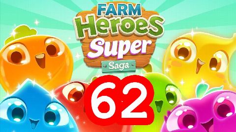 Farm Heroes Super Saga - Level 62 - Lösung Solution Walkthrough