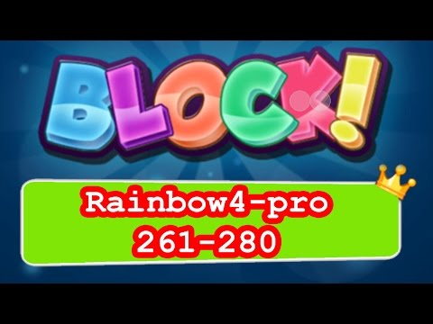 BLOCK! Rainbow4-pro Level 261-280 (Special Platinum) - Lösung Solution Walkthrough