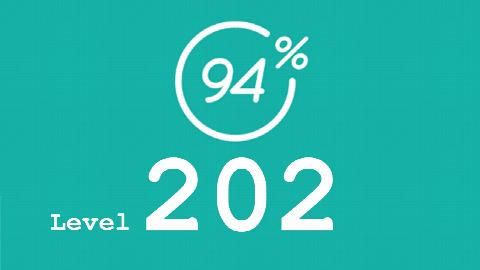 94 Prozent (94%) - Level 202 - Bild Fernrohr - Lösung