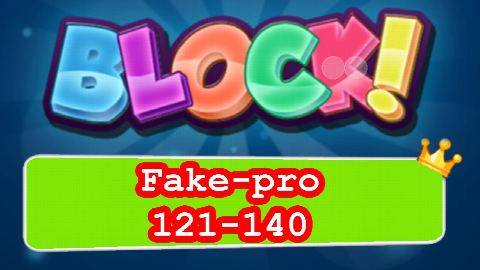 BLOCK! Fake-pro Level 121-140 (Special Platinum) - Lösung Solution Walkthrough