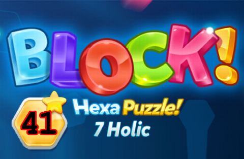 BLOCK! Hexa Puzzle! 7 Holic Level 41 (Rotate) - Lösung Solution Walkthrough