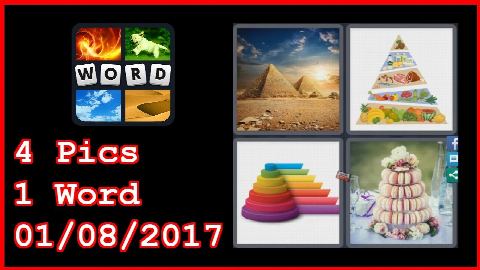 4 Pics 1 Word - 01/08/2017 - Daily Puzzle - Egypt 2017 - 1/8/2017 - January 8, 2017 - Answer