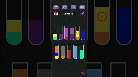Water Sort Puzzle | Guru Game - Level 163 gelöst