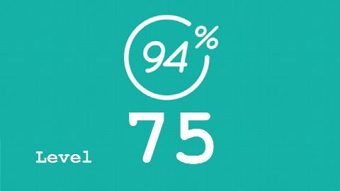 94 Prozent (94%) - Level 75 - Geraet fuer Gartenarbeit - Lösung