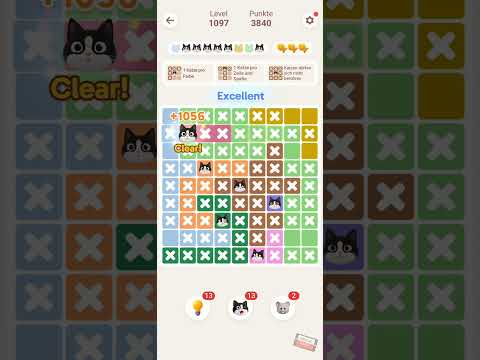 Meowdoku: Brain Puzzle Games Level 1091-1100 – answer video