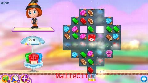 Ice Cream Paradise - Match 3 - Level 249 - Lösung Solution Walkthrough