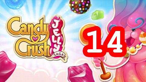 Candy Crush Jelly Saga - Level 14 - Lösung Solution Walkthrough