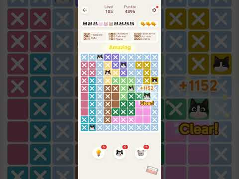Oakever Meowdoku – Level 101–110 gelöst