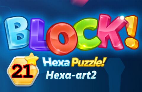 BLOCK! Hexa Puzzle! Hexa-art2 Level 21 (Premium) - Lösung Solution Walkthrough