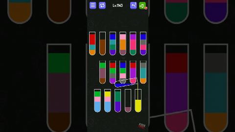 Water Sort - puzzle games – Level 1141–1150 gelöst
