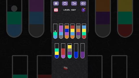 Water Sort Puzzle – Level 1881–1890 gelöst