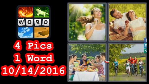 4 Pics 1 Word - Daily Puzzle - Halloween 2016 - 10/14/2016 - 10/14/2016 - October 14, 2016 - Answer