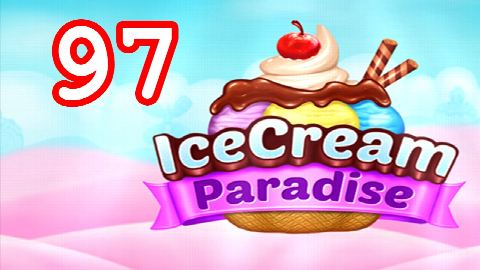 Ice Cream Paradise - Match 3 - Level 97 - Lösung Solution Walkthrough
