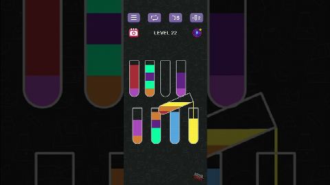 Water Sort Puzzle | Guru Game - Level 22 gelöst