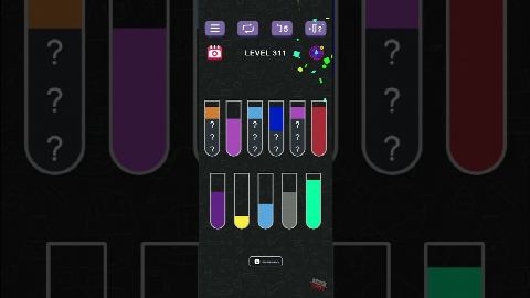 Water Sort Puzzle | Guru Game - Level 311 gelöst