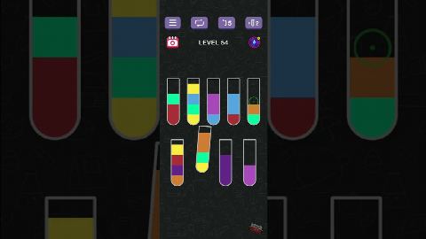 Water Sort Puzzle | Guru Game - Level 54 gelöst