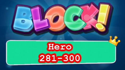 BLOCK! Hero Level 281-300 (Premium) - Lösung Solution Walkthrough