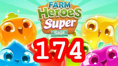 Farm Heroes Super Saga - Level 174 - Lösung Solution Walkthrough