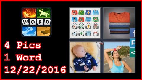 4 Pics 1 Word - 12/22/2016 - Daily Puzzle - Christmas 2016 - 12/22/2016 - December 22, 2016 - Answer