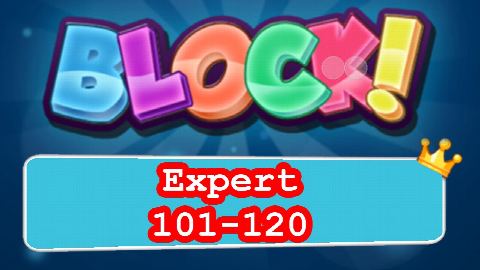 BLOCK! Expert Level 101-120 (Basic) - Lösung Solution Walkthrough