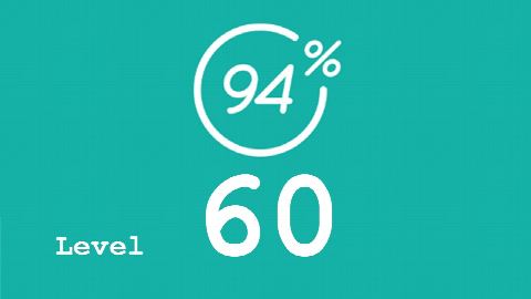 94 Prozent (94%) - Level 60 - Tiergeraeusche - Lösung