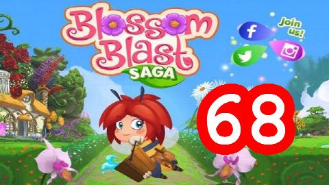 Blossom Blast Saga - Level 68 - Lösung Solution Walkthrough