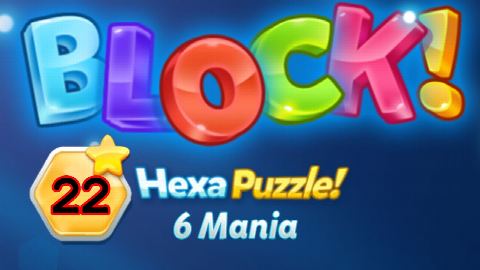 BLOCK! Hexa Puzzle! 6 Mania Level 22 (Basic) - Lösung Solution Walkthrough