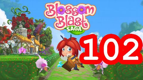 Blossom Blast Saga - Level 102 - Lösung Solution Walkthrough
