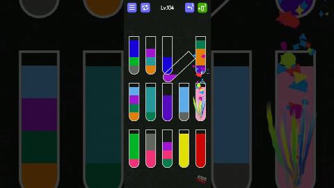 Water Sort - puzzle games Level 101-110 – answer video