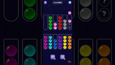 Ball Sort Puzzle – Level 261–270 gelöst