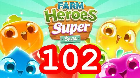 Farm Heroes Super Saga - Level 102 - Lösung Solution Walkthrough