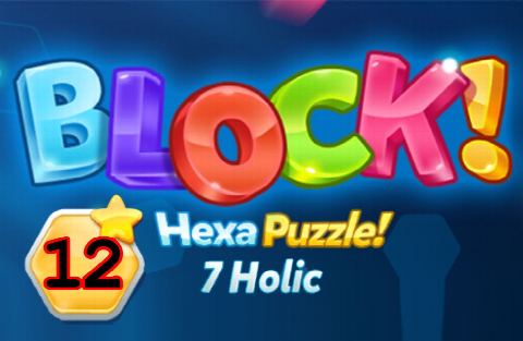 BLOCK! Hexa Puzzle! 7 Holic Level 12 (Rotate) - Lösung Solution Walkthrough