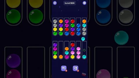 Ball Sort Puzzle – Level 511–520 gelöst