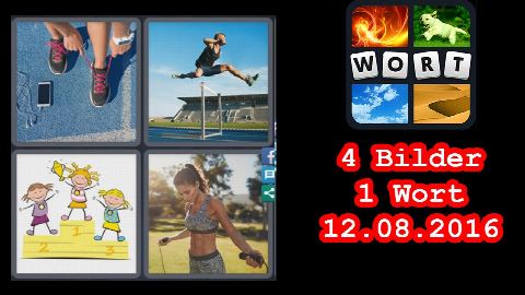 4 Bilder 1 Wort - Tägliches Rätsel - Brasilien - 12.08.2016 - 12.8.2016 - 12. August 2016 - Lösung
