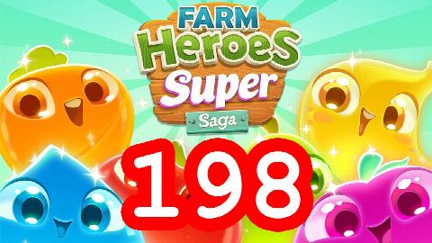 Farm Heroes Super Saga - Level 198 - Lösung Solution Walkthrough