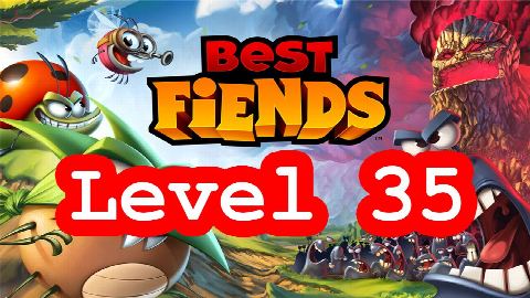Best Fiends - Level 35 - Schneebedeckte Stufen - Lösung Solution Walkthrough
