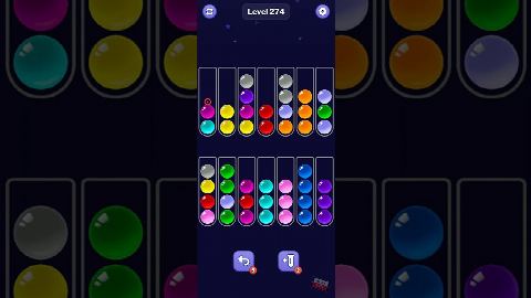 Ball Sort Puzzle – Level 271–280 gelöst
