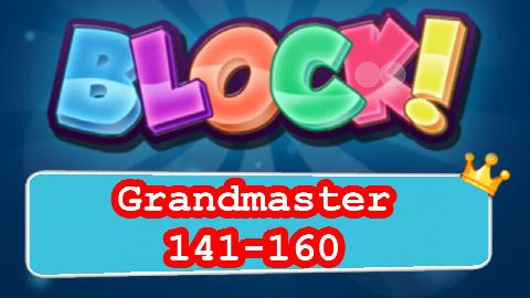 BLOCK! Grandmaster Level 141-160 (Basic) - Lösung Solution Walkthrough