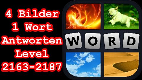 4 Bilder 1 Wort - Level 2163-2187 - Errate 8 Wörter, die ein O enthalten - Lösungen Antworten