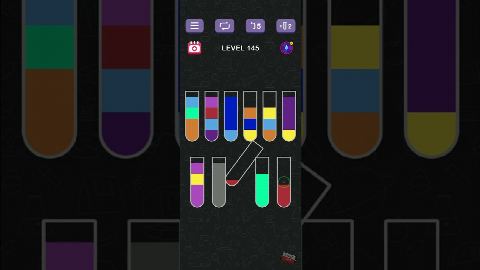 Water Sort Puzzle | Guru Game - Level 145 gelöst