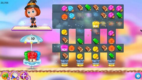 Ice Cream Paradise - Match 3 - Level 228 - Lösung Solution Walkthrough