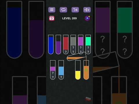 Water Sort Puzzle | Guru Game - Level 269 gelöst