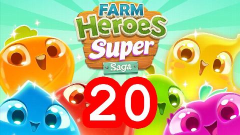 Farm Heroes Super Saga - Level 20 - Lösung Solution Walkthrough
