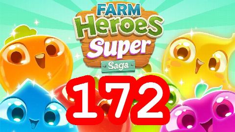 Farm Heroes Super Saga - Level 172 - Lösung Solution Walkthrough
