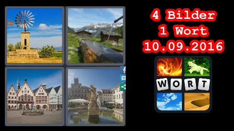 4 Bilder 1 Wort - Tägliches Rätsel - Italien - 10.09.2016 - 10.9.2016 - 10. September 2016 - Lösu